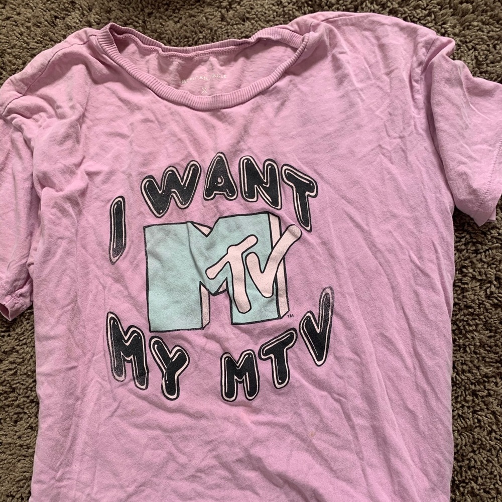 Pink MTV Vintage T-Shirt